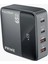 65W Masaüstü 4 Portlu Hızlı Şarj Cihazı Istasyonu 2xusb-A, 2xtype-C Giriş,1,5 Mt. Kablo 3