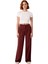 Kadın Haki Wide Leg Pilili Pantolon Fonksiyonel Dayanıklı Kaliteli Konforlu Estetik Modern 4