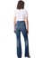 Kadın Yüksek Bel Ispanyol Paça Denim Pantolon Fonksiyonel Dayanıklı Kaliteli Konforlu Spor 2