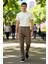 Erkek Casual Baggy Fit Pileli Kumaş Pantolon Fonksiyonel Dayanıklı Kaliteli Konforlu Rahat 2