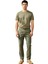 Erkek Haki Regular Fit Keten Pantolon Fonksiyonel Dayanıklı Kaliteli Konforlu Estetik Spor 4