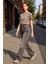 Kadın Wide Leg Jean Antrasit Vintage Yıkama Fonksiyonel Dayanıklı Kaliteli Konforlu Modern 3