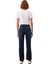 Kadın Yüksek Bel Düz Kesim Denim Pantolon Fonksiyonel Dayanıklı Kaliteli Konforlu Estetik Şık 5