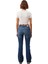 Kadın Yüksek Bel Ispanyol Paça Denim Pantolon Fonksiyonel Dayanıklı Kaliteli Konforlu Spor 5