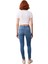Kadın Esnek Yüksek Bel Dar Paça Jean Fonksiyonel Dayanıklı Kaliteli Konforlu Estetik Rahat 2