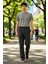 Erkek Casual Baggy Fit Pileli Kumaş Pantolon Fonksiyonel Dayanıklı Kaliteli Konforlu Rahat 2