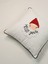 Hello Santa - Yılbaşı Serisi Motto Yazılı Siyah Fitilli Yeni Yıl Punch Kırlent Yastık Kılıfı 2