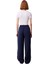 Kadın Düz Dokuma Geniş Paça Pantolon Fonksiyonel Dayanıklı Kaliteli Konforlu Estetik Rahat 5