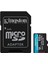 Kingston SDCG4-512GB 512GB Microsdxc Canvas Go Plus Gen4 200MB-S A2 U3 V30 Card + Adp Hafıza Kartı 1