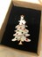 Beyaz Çam Ağacı Broş - Yılbaşı Broş 4