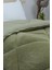 Home Bambu Premium Yeşil Renk %100 Pamuk Kumaş Silikon Dolgulu Yorgan 155X215 cm 2