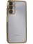 Samsung Galaxy A05S Kılıf Lensli Silikon - Gold 1