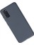 Samsung Galaxy S20 Kılıf Nano içi Kadife Silikon - Gri 2