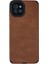 Samsung Galaxy A03 Kılıf Loop Deri Silikon - Kahverengi 1