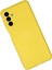 Samsung Galaxy A04S Kılıf Nano Içi Kadife Silikon - Sarı 3
