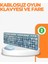 Kablosuz Retro Klavye ve Mouse Seti – 104 Tuşlu Sevimli Tasarım 1