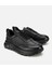 02AYH314090A100 ERKEK Deri Siyah Comfort Yüksek Tabanlı Spor Ayakkabı 2