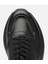 02AYH314090A100 ERKEK Deri Siyah Comfort Yüksek Tabanlı Spor Ayakkabı 5