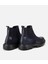 02BOH311910A680 ERKEK Süet Deri Lacivert Lastik Detaylı Işlemeli Chelsea Bot 4