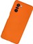 Xiaomi Poco F3 Kılıf Nano Içi Kadife Silikon - Turuncu 3