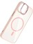 Apple iPhone 11 Remim Lensli Magsafe Standlı Kapak - Pembe 4