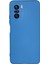 Xiaomi Poco F3 Kılıf Nano Içi Kadife Silikon - Mavi 1