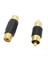 Rca Adaptörü 6 Rca Dişi Ila Dişi Kuplörler + 6 Rca Erkek Ila Erkek Bağlayıcılar Rca Kablo Uzantıları Için Altın Kaplama Adaptörleri (Yurt Dışından) 3