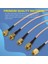 5pcs Sma Erkek - Sma Erkek Fiş Jack Rf Konnektör Pigtail Uzatma Kablosu RG316 Koax Jumper Kablo 15 cm (Yurt Dışından) 5