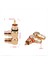 2pcs Altın Kaplama Rca Fiş 1 Erkek - 2 Rca Dişi Av Audio Video Ayırıcı Kablo Adaptörü Jack Konnektörü (Yurt Dışından) 3