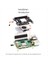 Raspberry Pi 5 Pcıe - M.2 Adaptör Kartı Nvme Protokolü M.2 Arayüz Sabit Disk Şapkası+ Isı Lavabolu Standart Modül (Yurt Dışından) 3