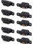 10 Pcs Micro-Usb 5pin Şarj Jak Soketi Dock Port 5p IP67 Vida Deliği ile Su Geçirmez Kadın Konnektörü (Yurt Dışından) 1