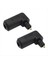 2pcs Dijital Ses Video Kabloları Dijital Optik 90 Derece Ses Kablo Adaptör Erkek - Kadın Sağ Açılı Toslink (Yurt Dışından) 1
