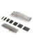 310PCS 2.54MM Erkek+Dişi Dupont Tel Jumper ve Başlık Konektörü Muhafaza Kiti (Yurt Dışından) 4