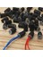 50PCS Su Geçirmez Tel Fındık, Sprinkler LED Peyzaj Işığı Sulama Vanaları Için Dış Mekan Elektrik Tel Konektörleri Siyah (Yurt Dışından) 4