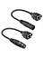 Dmx-Con Denetleyici Serisi Için 1 Çift Xlr 3PIN-RJ45 Dişi Adaptörü RJ45-XLR Dmx Konnektör Uzatma Kablosu (Yurt Dışından) 5