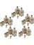 10 Set 3 Parçalı Bnc Erkek RG58 Fiş Kıvrım Konektörleri (Yurt Dışından) 2