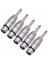 5 Adet Dengesiz Xlr Dişi - 1/4 Inç Mono Mono Fik Kablo Adaptörü 6.35MM Erkek - Xlr Mikserler Için Mikrofonlar, Mikrofonlar (Yurt Dışından) 2