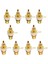 10PCS Rca Rca Dişi Jak Kaplamalı Rca Konnektörü Altın Panel Montaj Şasi Ses Soketi Fişli Lehim Bardağı (Yurt Dışından) 1