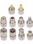 20PCS Rf Koaksiyel Konnektör Kiti Uhf SO239 PL259 Adaptör Uhf&#39;yi Sma/bnc/n/uhf/f Adaptörü Cb Anteni Için Coax Adaptörü (Yurt Dışından) 4