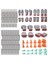 188PCS Deutsch Dt 2,3,4,6,8 ve 12 Pin Konfigürasyonunda 16 Katı Kontakla Gri Konektör Kiti, Otomotiv Konektörleri (Yurt Dışından) 3