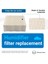 2pcs 1043 Nemlendirici Süper Fitlik Filtre Aircare Bemis Için Değiştirme Bemis Essick 821000 826900 Nemlendirici Filtreler Için Uyumlu (Yurt Dışından) 4