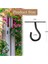Asma Bitki Için Tavan Kancaları, Kapalı ve Açık Bitki Kapları Için Askı, Ekiciler Için Duvar Kancası 6 Adet (Yurt Dışından) 2