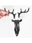 Geyik Şekli Ev Dekorasyon Kancası Duvar Raf Duvar Asılı Duvar Kişilik Geyik Baş Duvar Anahtarı (Yurt Dışından) 3