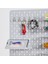 24PCS Pegboard Kancaları J Şekil Pegboard Kancası Peg Tahta Alet Organizatör Aksesuarları, Beyaz (Yurt Dışından) 4