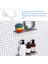 24PCS Pegboard Kancaları J Şekil Pegboard Kancası Peg Tahta Alet Organizatör Aksesuarları, Siyah (Yurt Dışından) 3