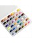 36PCS Dikiş Iplikleri ve Bobinler, Renk Dikiş Iplik Depolama ile Set Plastik Kutu Ev Dikiş Makinesi Polyester (Yurt Dışından) 1