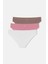 3'lü Pamuklu Dantelli Slip Külot 1