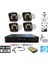 Güvenlik Kamerası Seti 4 Kameralı 5MP 1080P HD Gece Görüşü ile 320 GB Harddisk Dahil 5