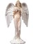 Biblolar - Porselen Melek Biblo 11X7X19,5 cm Dekoratif Obje Hediyelik 1