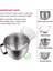 Kitchenaid Için 4.5-5qt Tilt-Head Stand Mikserleri Aksesuarlar Çanak Karıştırma Kasesi+Döküm Kalkanı Braket Bulaşık Makinesi Güvenli (Yurt Dışından) 4